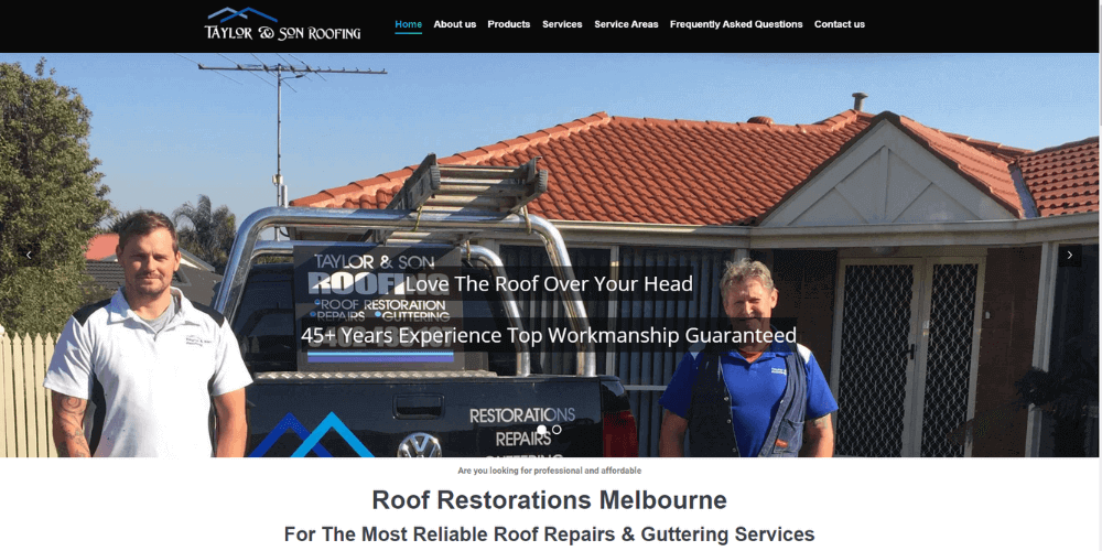 Taylor and Son Roofing, Roof Restoration Melbourne, Best Roof Restoration Roofers Melbourne