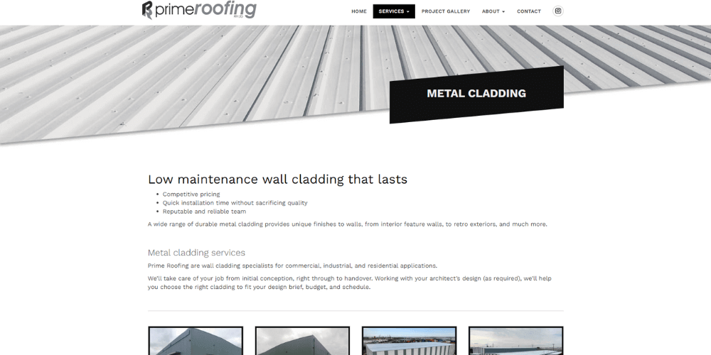 metal cladding Melbourne, Melbourne colorbond cladding, colorbond cladding, metal cladding, prime roofing